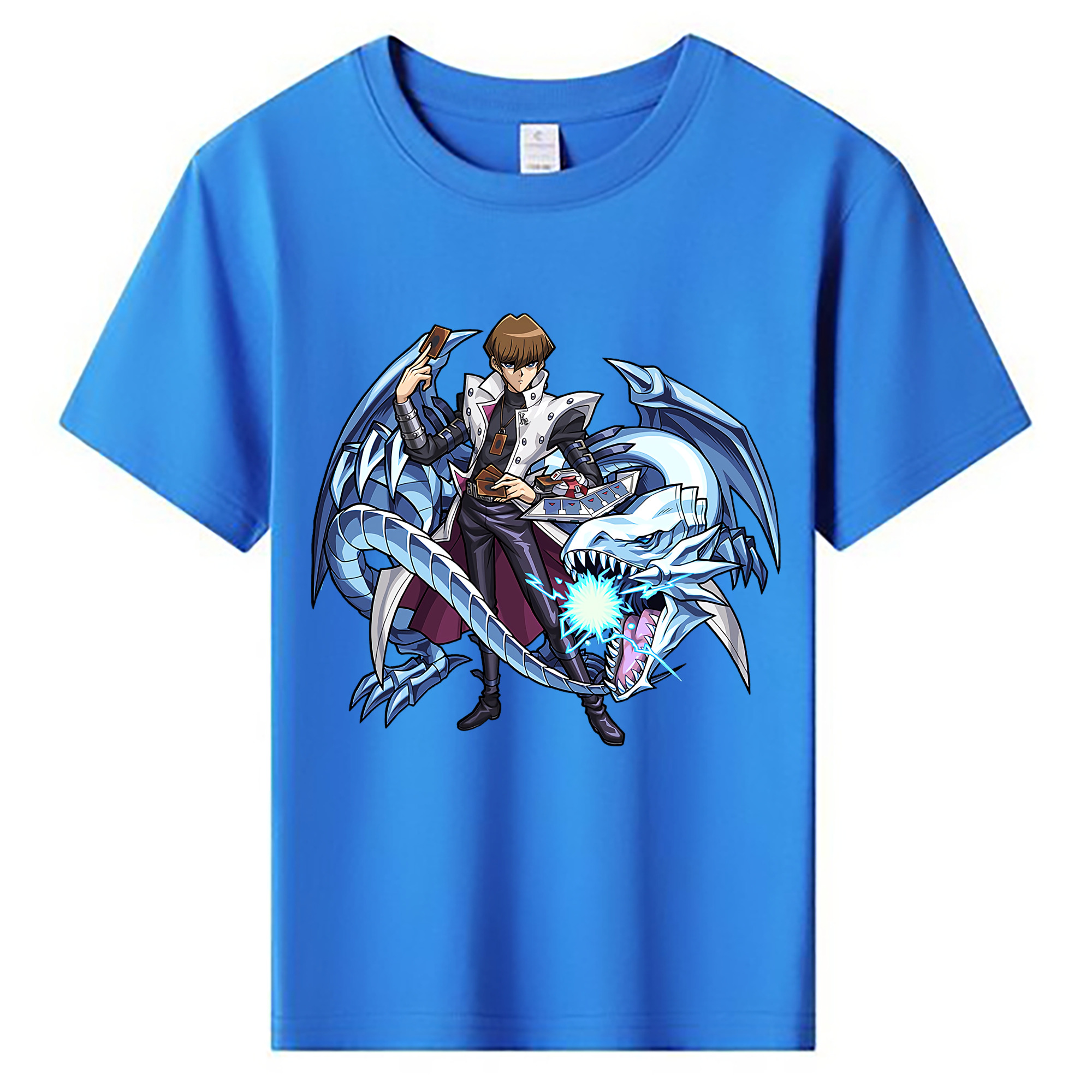 （画像用） 遊☆戯☆王 Yu-Gi-Oh! 綿100％キッズTシャツ（フロントプリント）